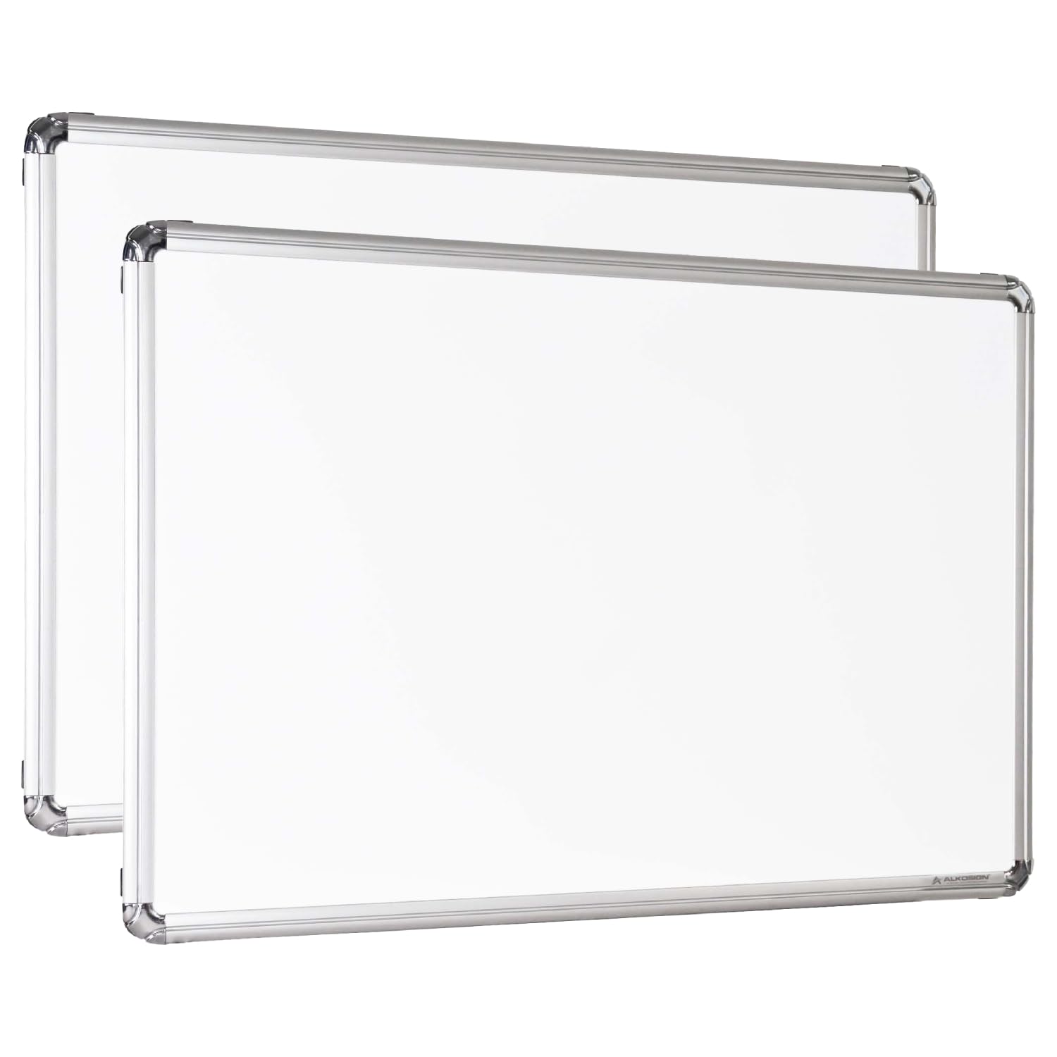 Astra Chrome Non-Magnetic Double Sided White Board