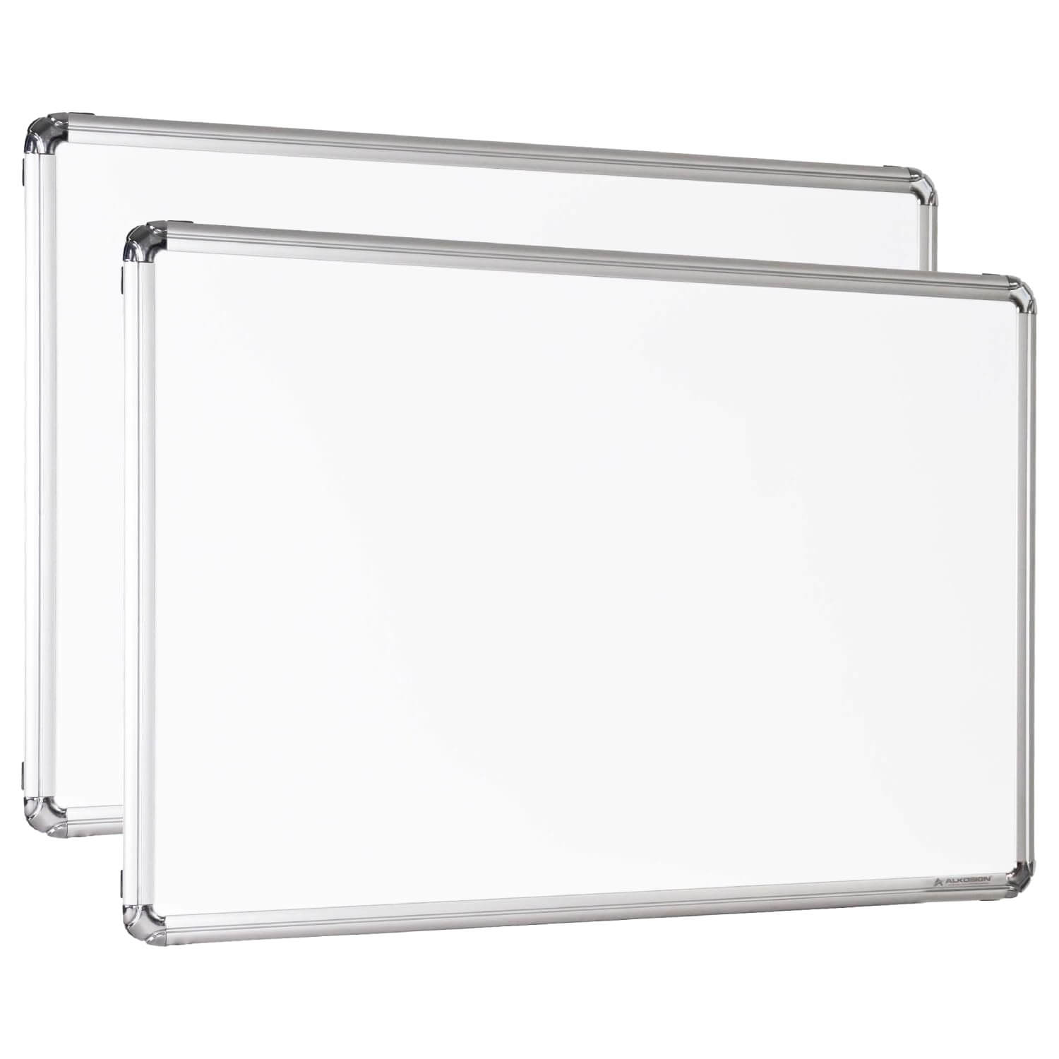 Astra Chrome Non-Magnetic Double Sided White Board