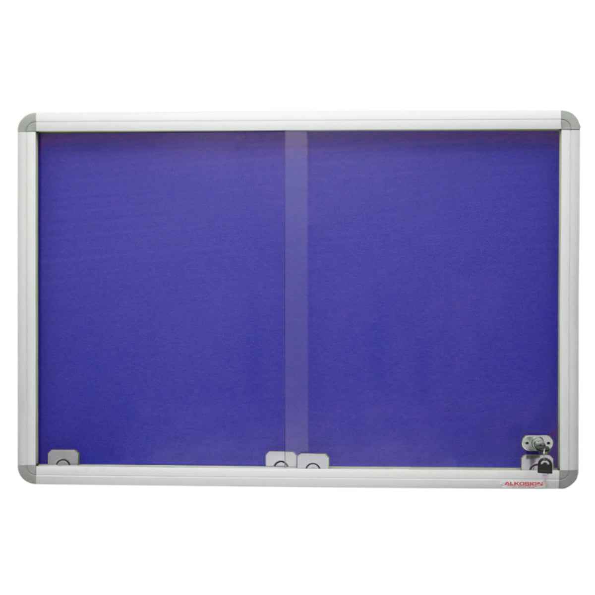 Sliding Glass Felt Notice Board