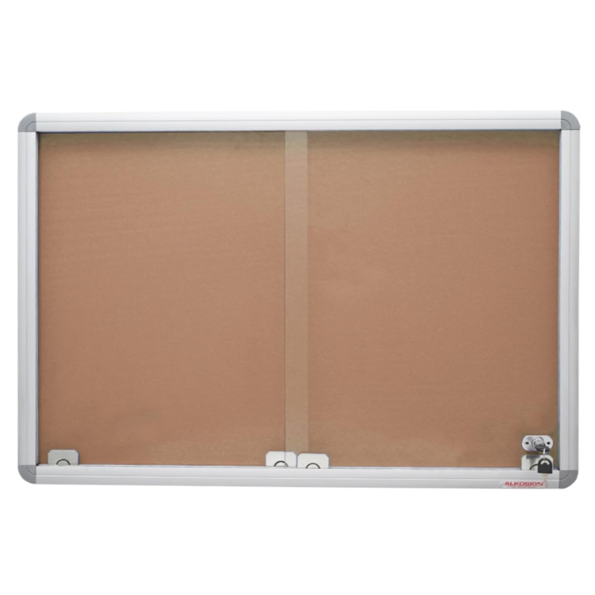 Sliding Glass Felt Notice Board
