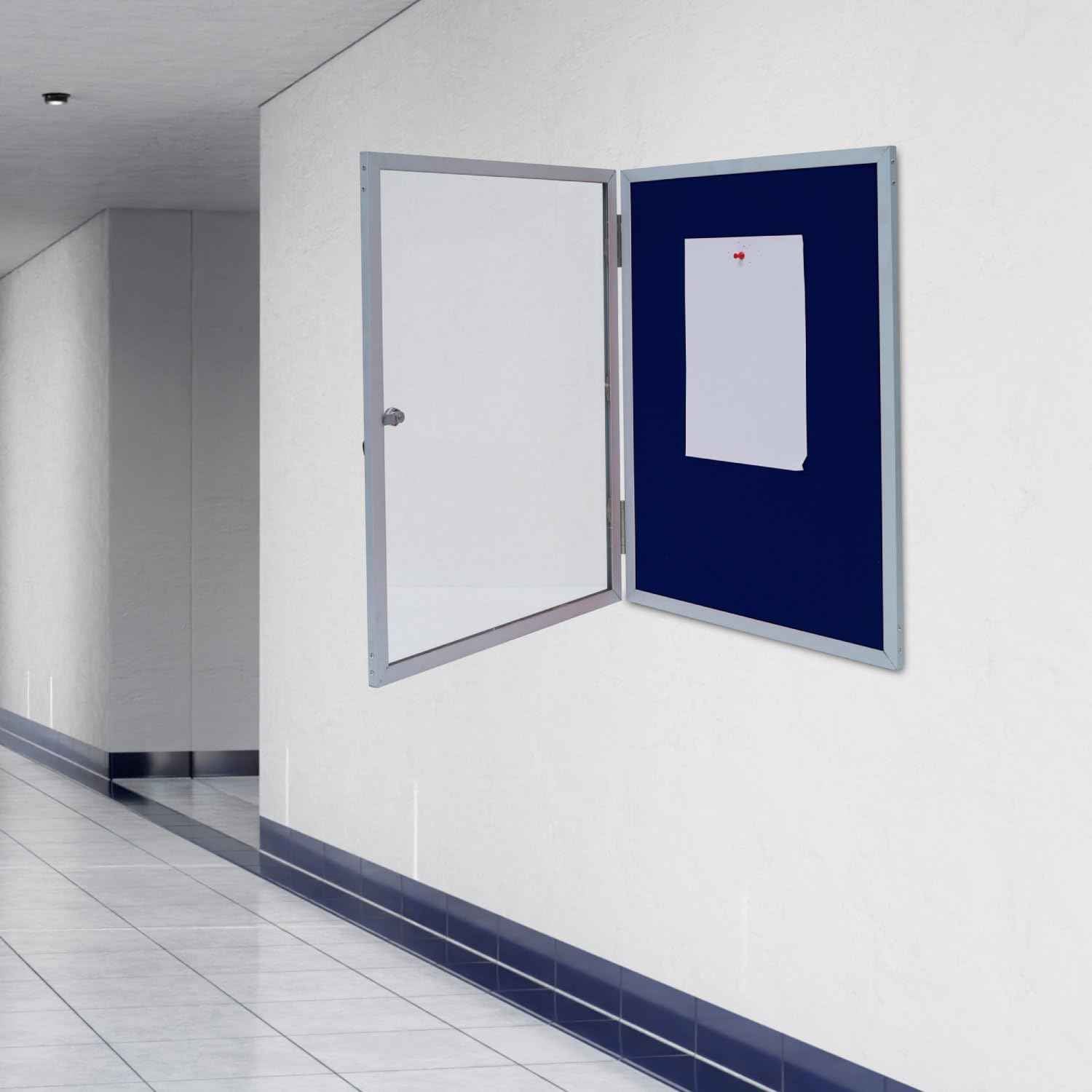 Platinum Series Textured Fabric Notice Board