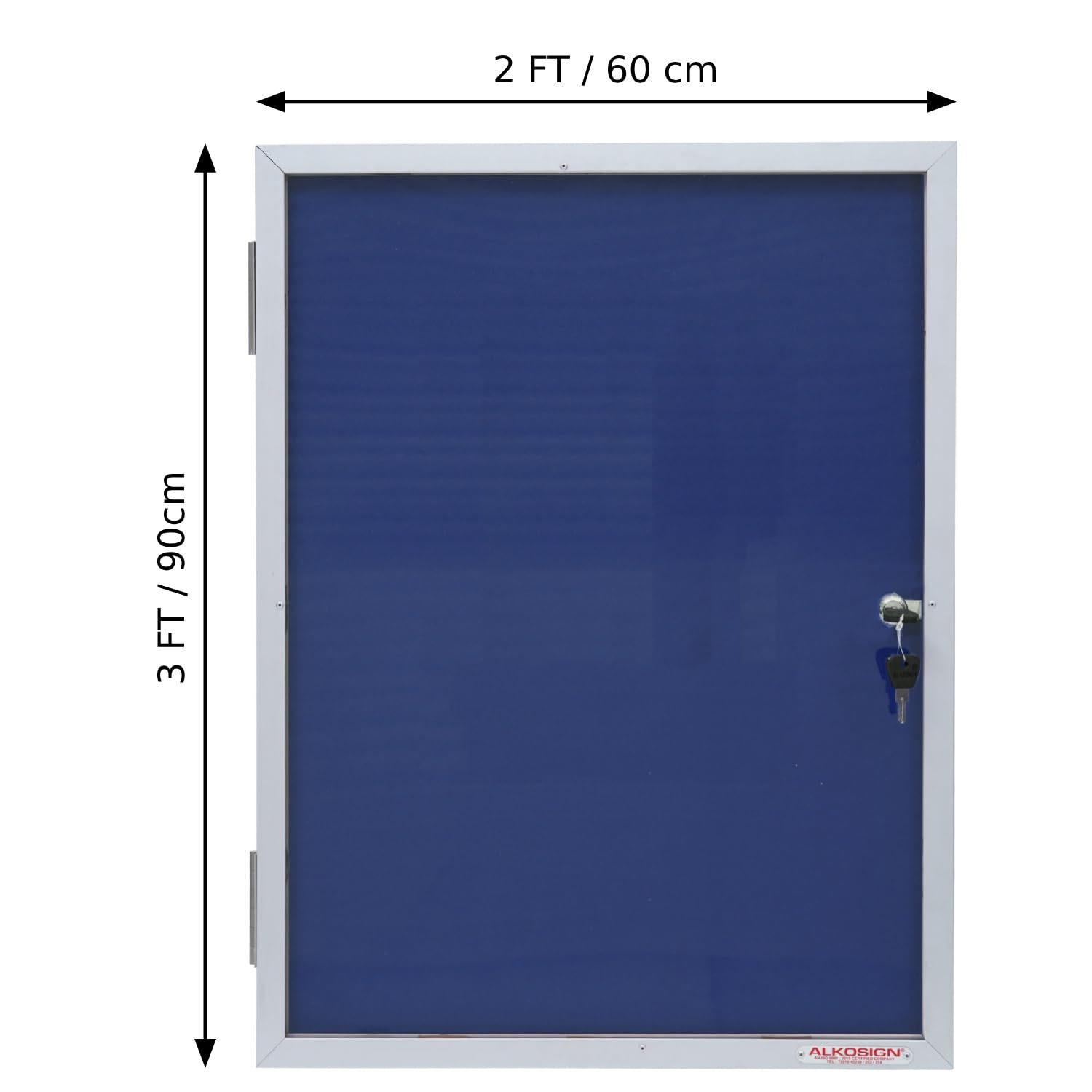 Platinum Series Textured Fabric Notice Board
