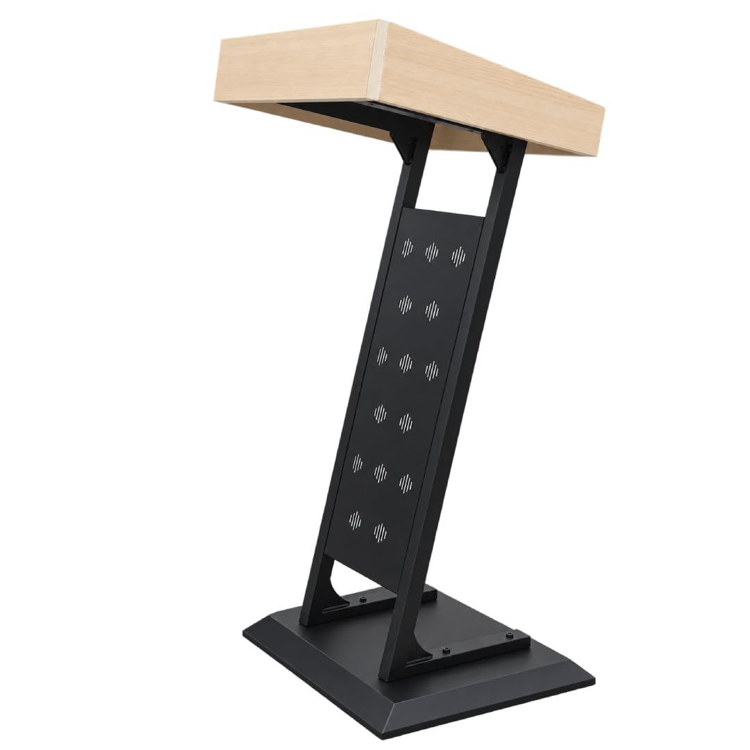 ALKOSIGN Podium Lectern for School College Auditorium Office (DIY)