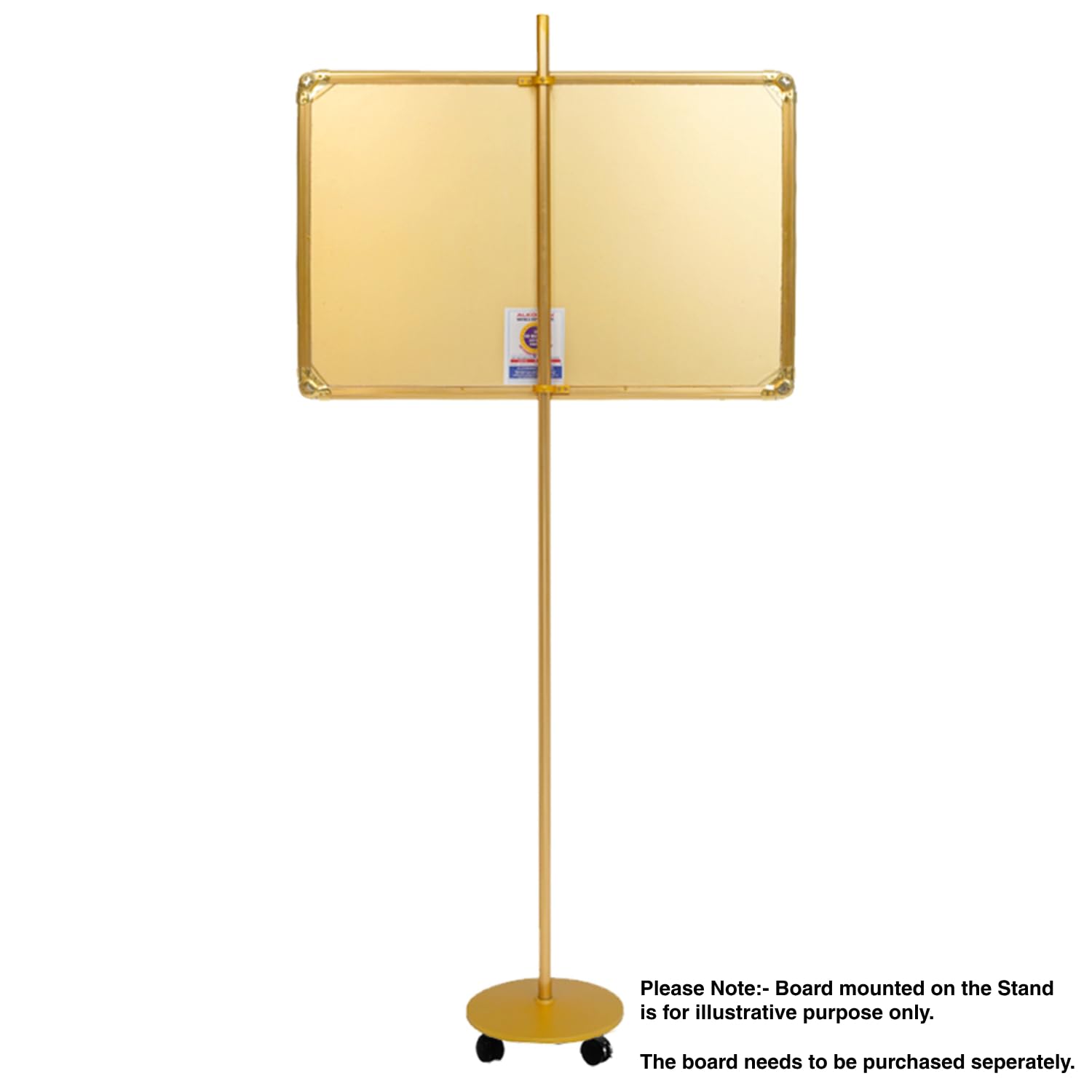 Grooved Display Stand (With Casters / Without Casters)