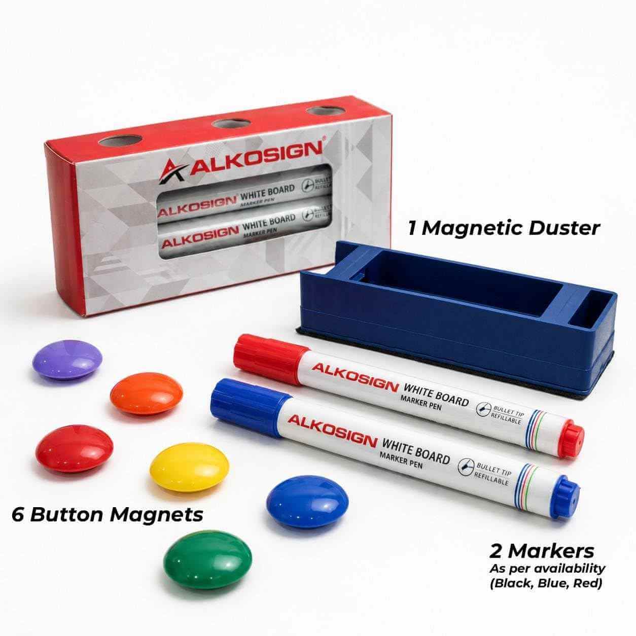 Combo Set of 1 Magnetic Duster 2 Markers
