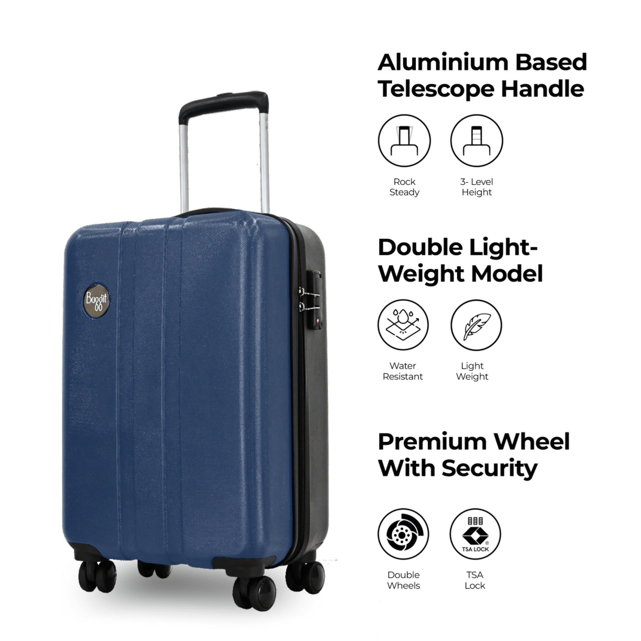 Baggit Passion Twin Black Blue - Alkosign Limited