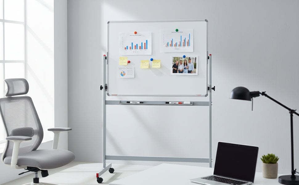 Revolving Movable Stand for Writing Boards