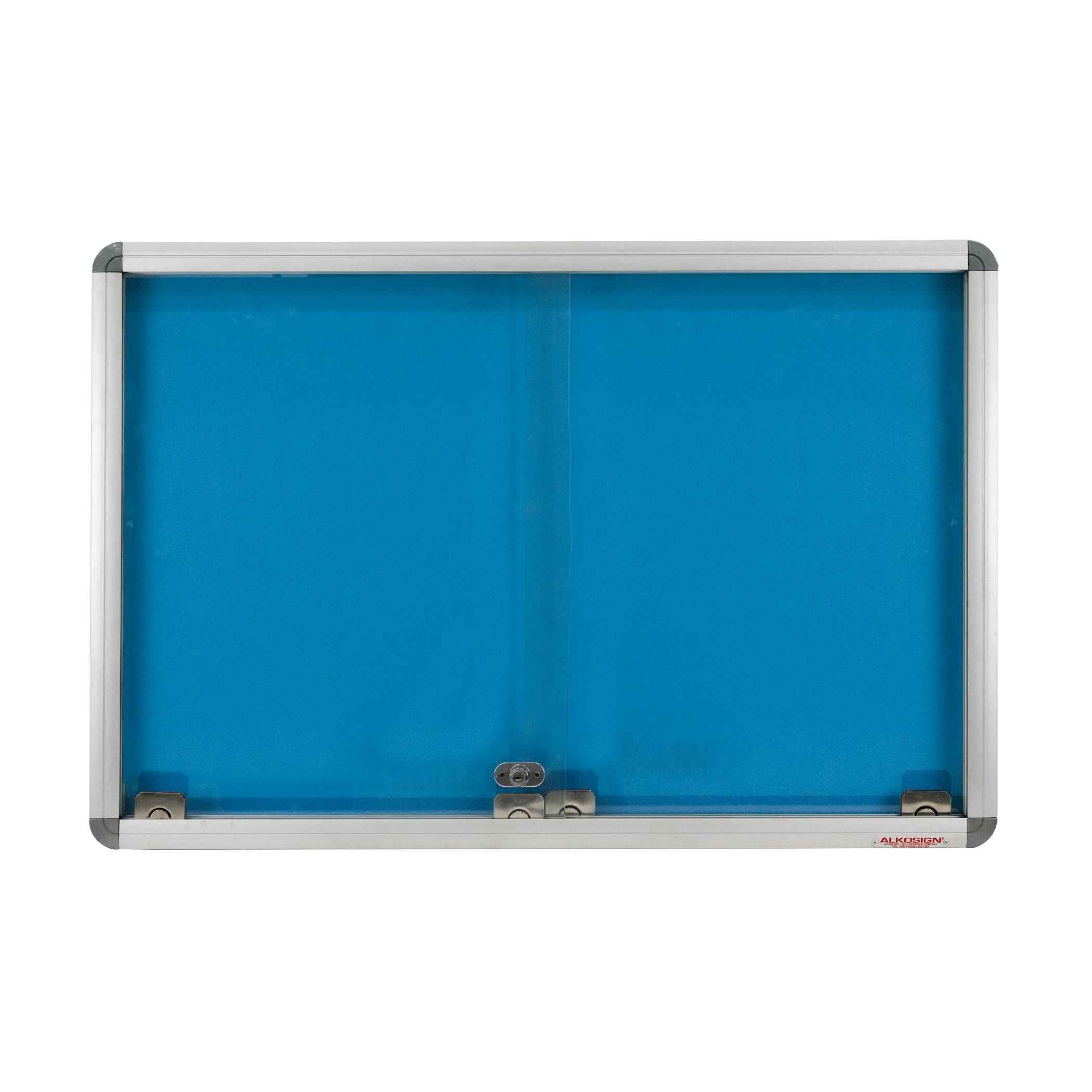 Sliding Glass Notice Board