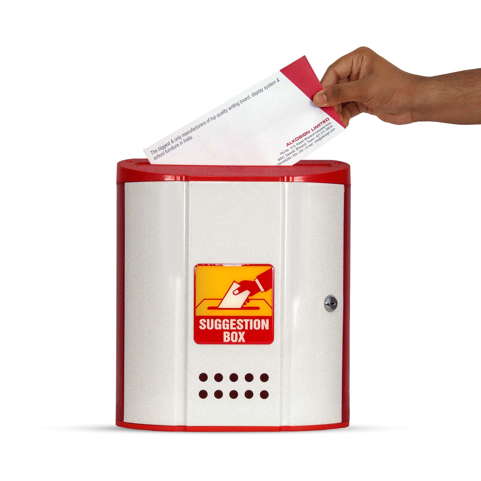Wall Fixing Suggestion Box for Offices, Home, School & Public Spaces