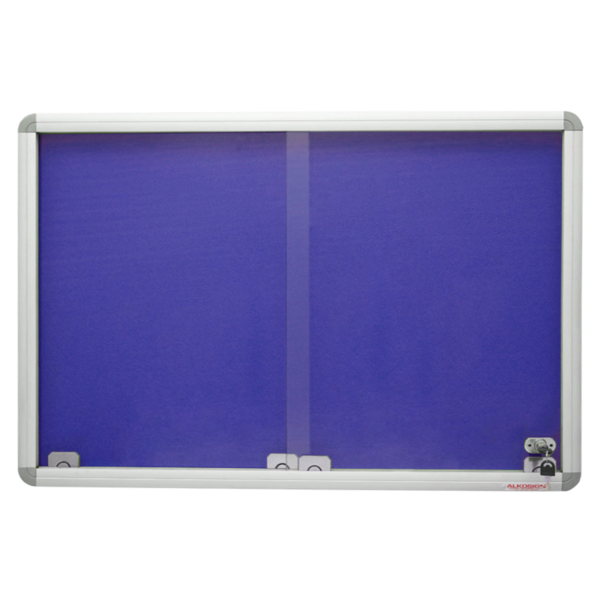 Sliding Glass Felt Notice Board