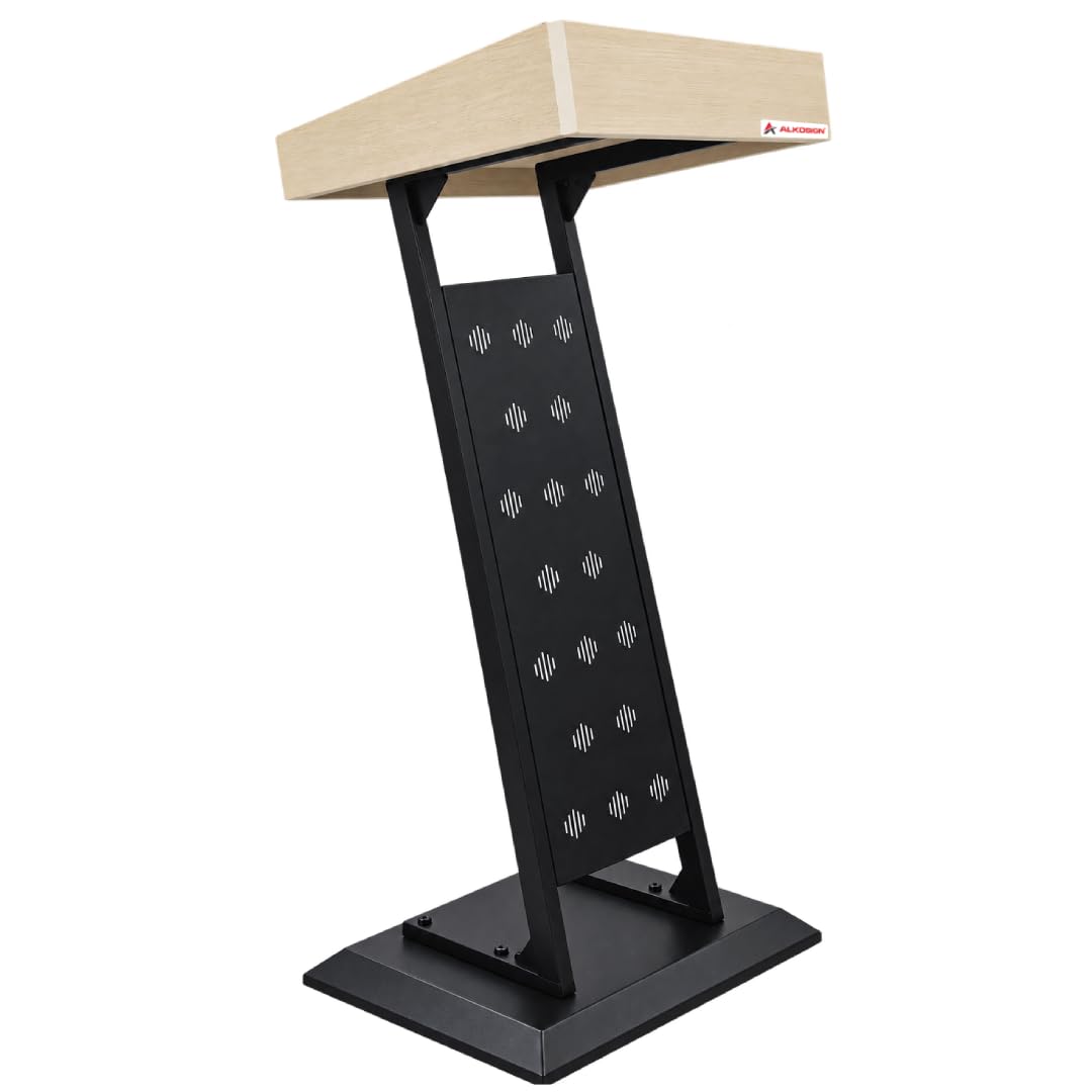 ALKOSIGN Podium Lectern for School College Auditorium Office (DIY)