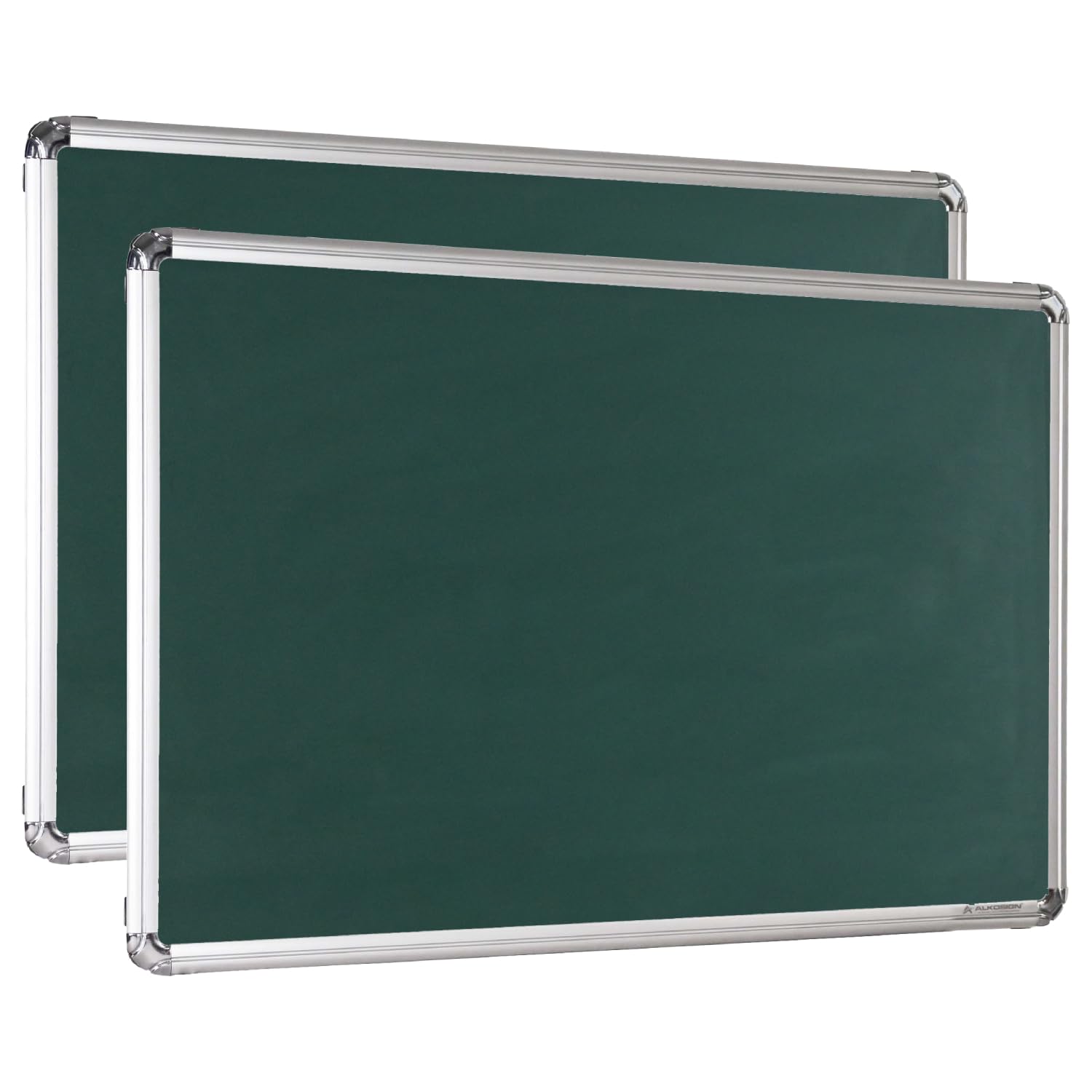 Astra Chrome Non-Magnetic Double Sided Green Board