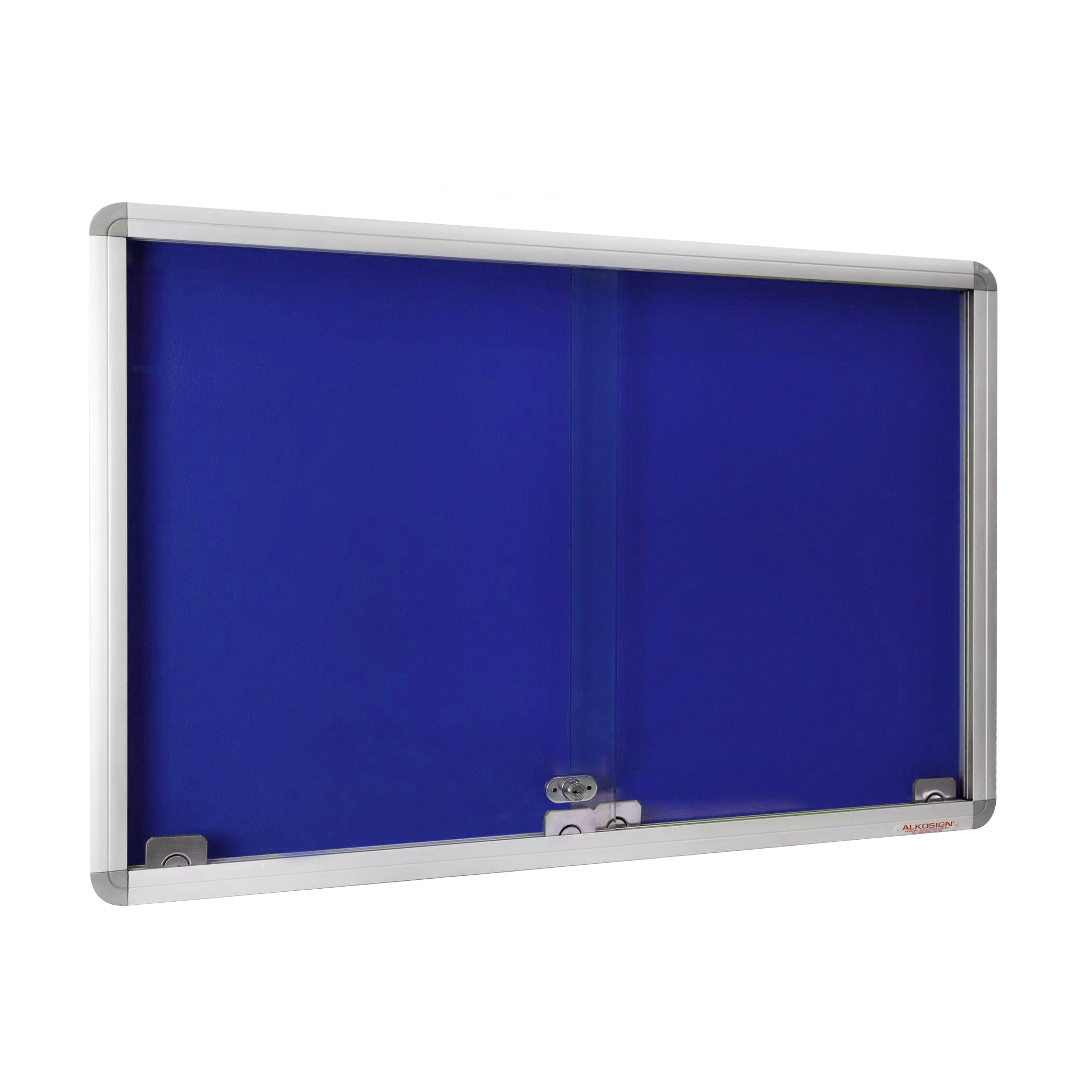 Sliding Glass Felt Notice Board
