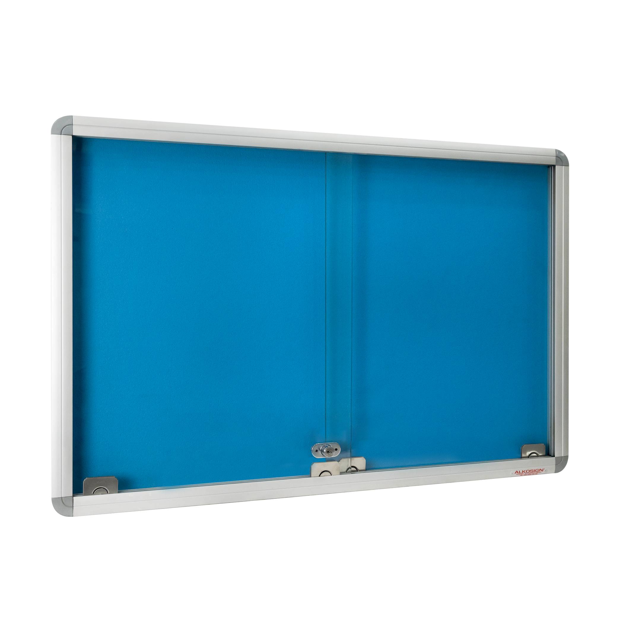 Sliding Glass Notice Board